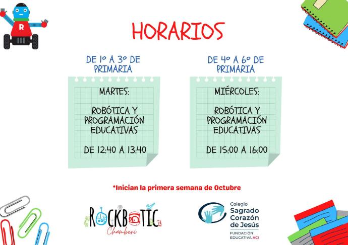 Extraescolar - Colegio SCJ Esclavas - Curso25/26